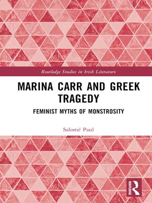 cover image of Marina Carr and Greek Tragedy